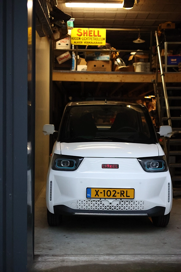 butch-e-liddel Liddel van Butch-e in de garage